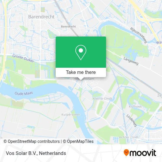 Vos Solar B.V. map