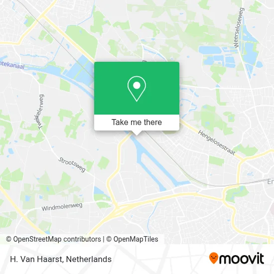 H. Van Haarst map
