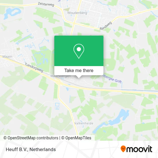 Heuff B.V. map