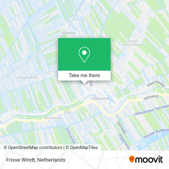 Frisse Windt map