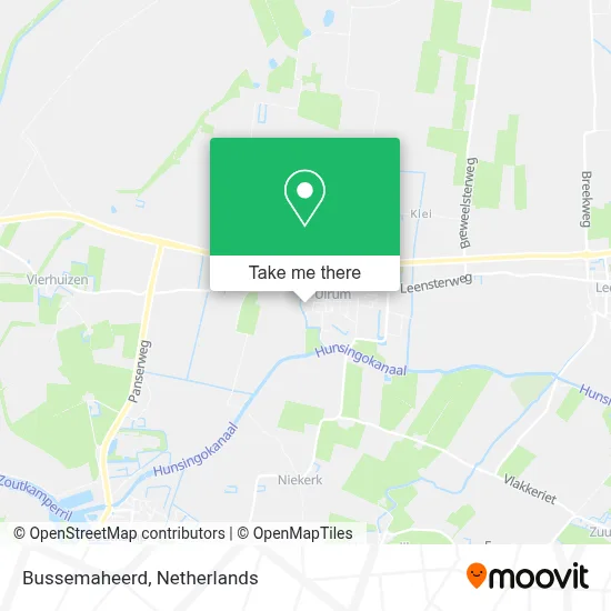 Bussemaheerd Karte