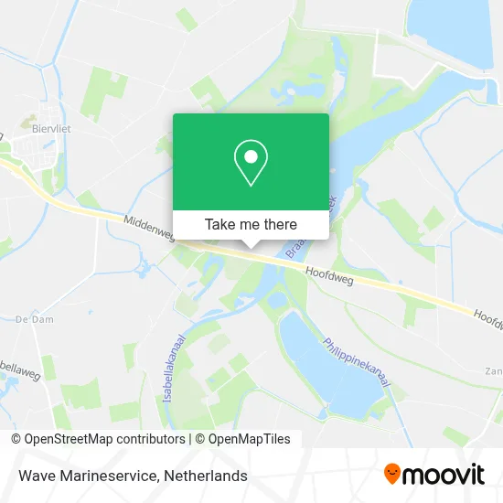 Wave Marineservice map