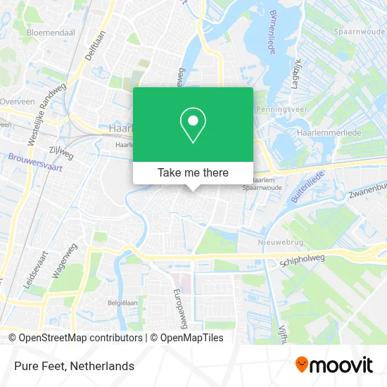 Pure Feet map