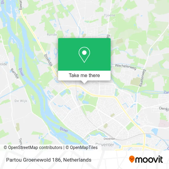 Partou Groenewold 186 map