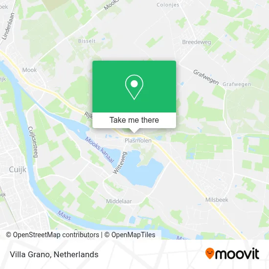 Villa Grano map