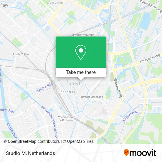 Studio M map