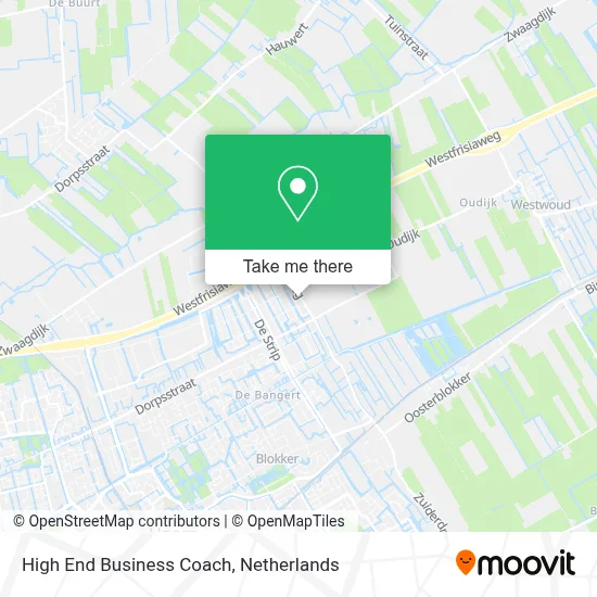 High End Business Coach map