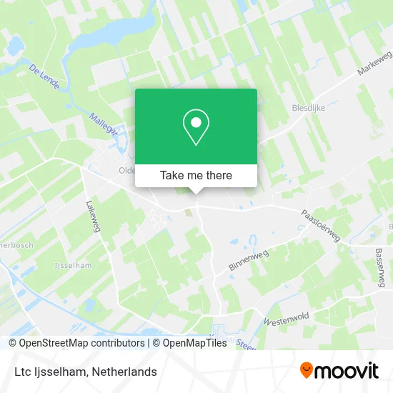 Ltc Ijsselham map