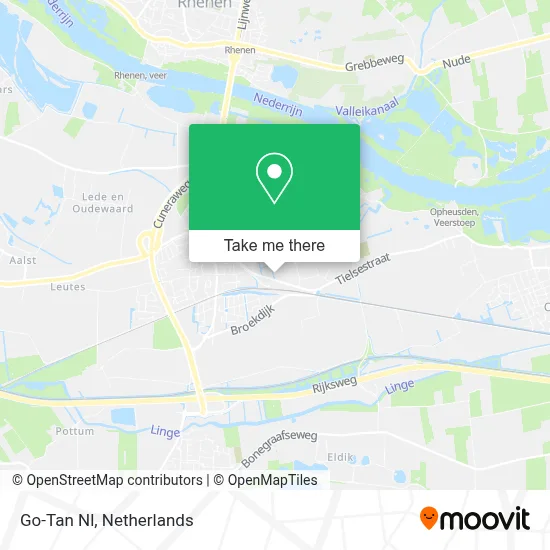 Go-Tan Nl map