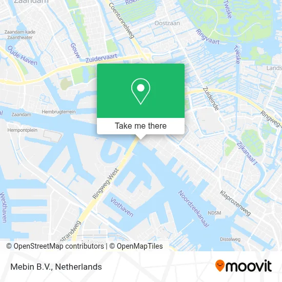 Mebin B.V. map