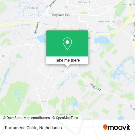 Parfumerie Goirle map