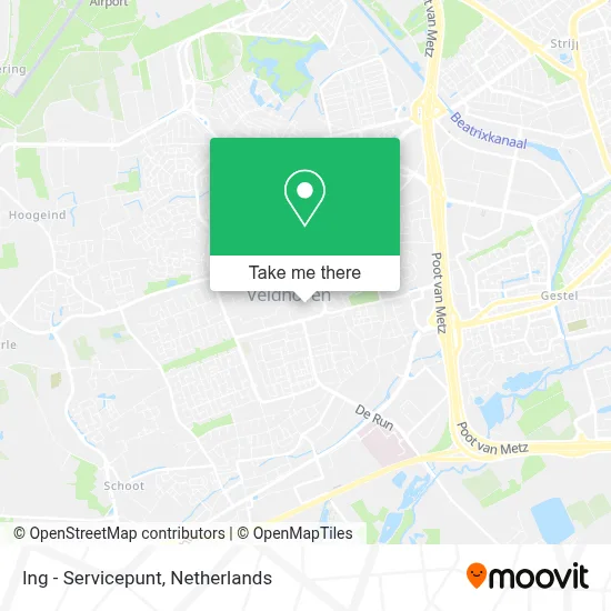 Ing - Servicepunt map