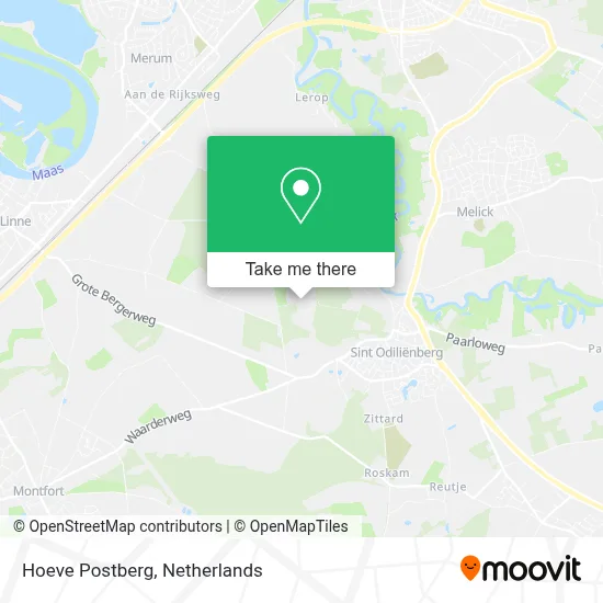 Hoeve Postberg map