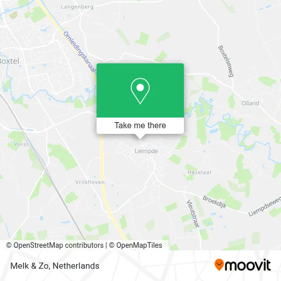Melk & Zo map