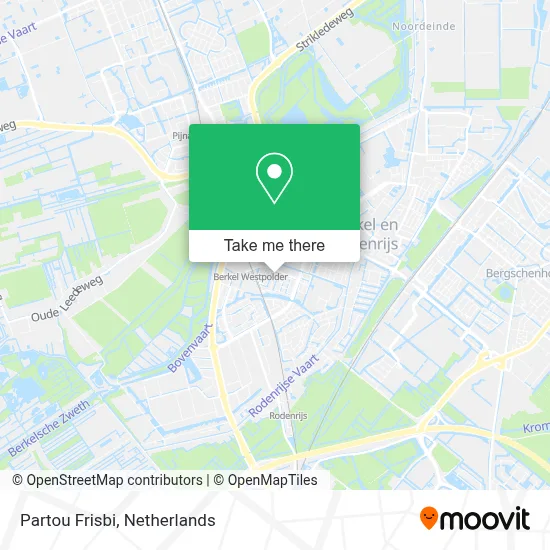 Partou Frisbi map