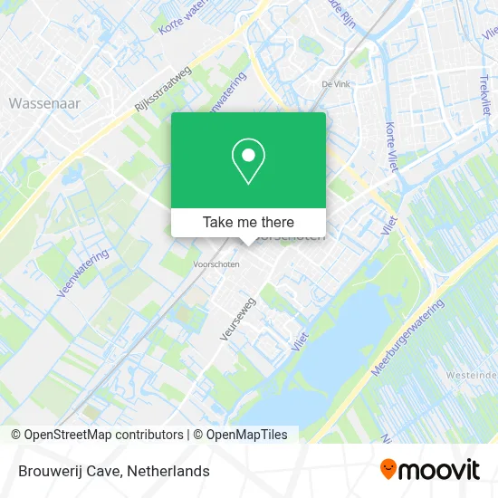 Brouwerij Cave map