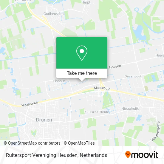 Ruitersport Vereniging Heusden map
