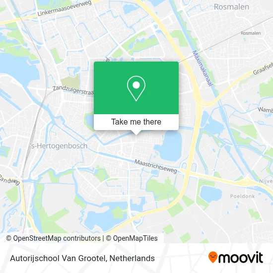 Autorijschool Van Grootel Karte