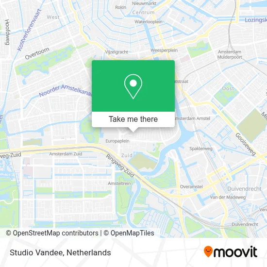 Studio Vandee map
