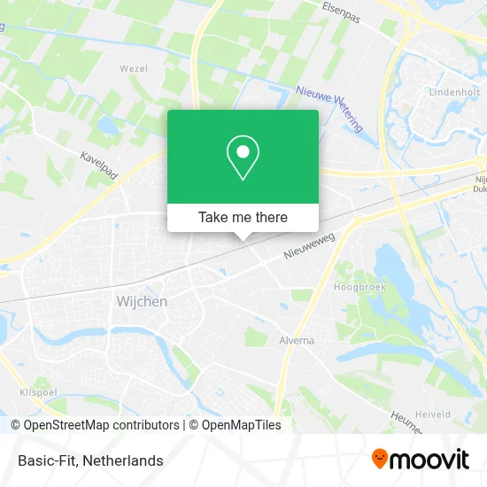 Basic-Fit map
