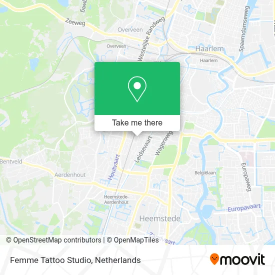 Femme Tattoo Studio map