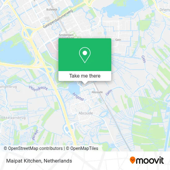 Maipat Kitchen map
