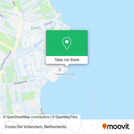 Costa Del Volendam map