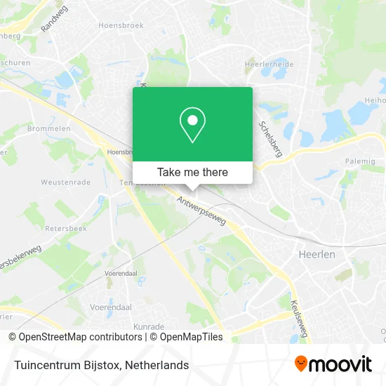 Tuincentrum Bijstox map