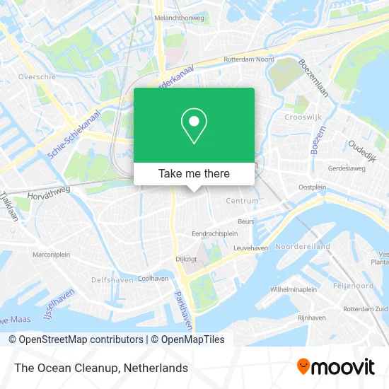 The Ocean Cleanup Karte