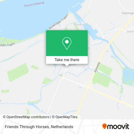 Friends Through Horses map