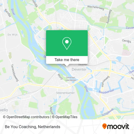Be You Coaching map
