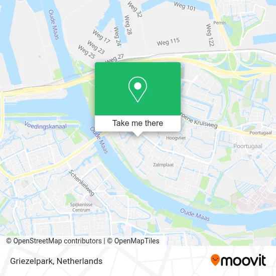 Griezelpark map