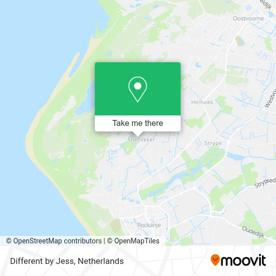 Different by Jess map