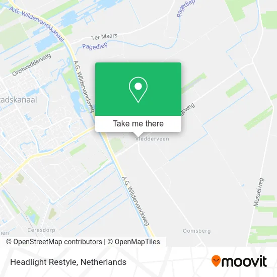 Headlight Restyle map