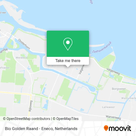 Bio Golden Raand - Eneco map