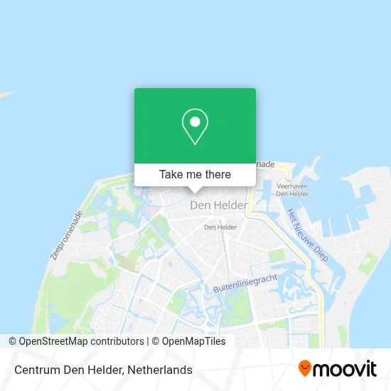 Centrum Den Helder map