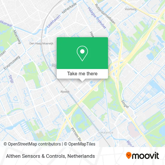 Althen Sensors & Controls map