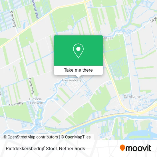 Rietdekkersbedrijf Stoel map