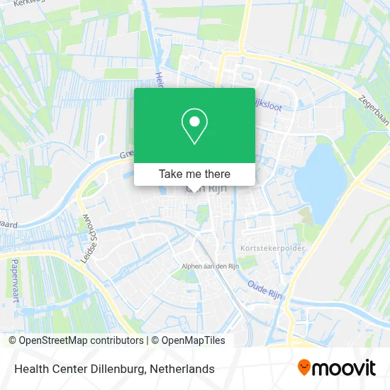 Health Center Dillenburg map