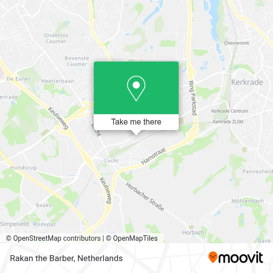 Rakan the Barber map