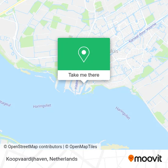 Koopvaardijhaven map