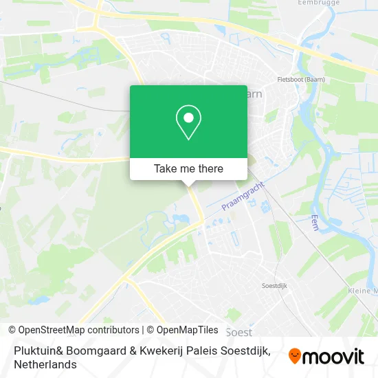 Pluktuin& Boomgaard & Kwekerij Paleis Soestdijk map