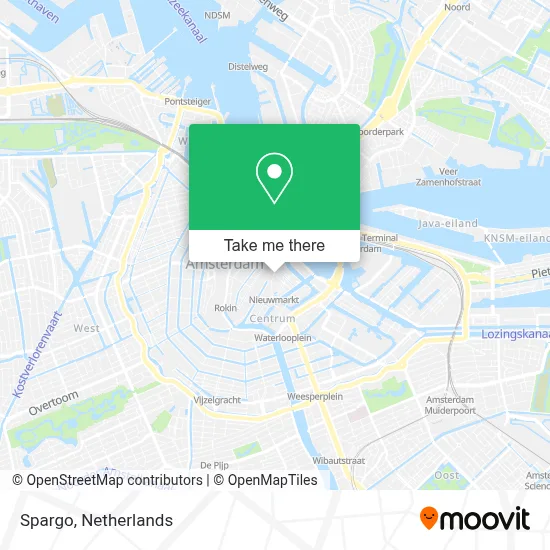Spargo map