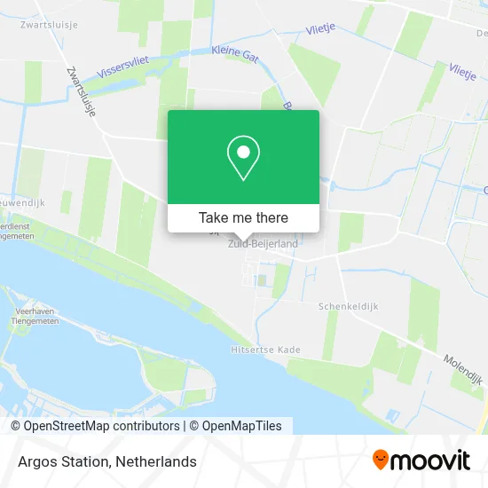 Argos Station map