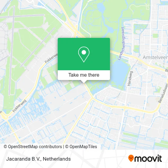 Jacaranda B.V. map