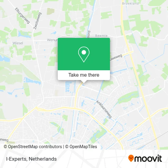 I-Experts map