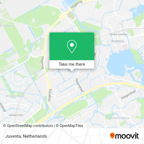 Juventa map