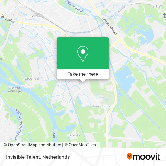 Invisible Talent map