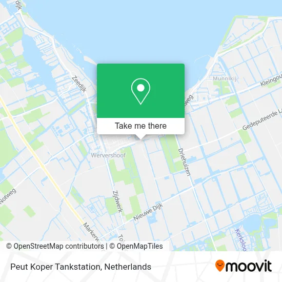 Peut Koper Tankstation map