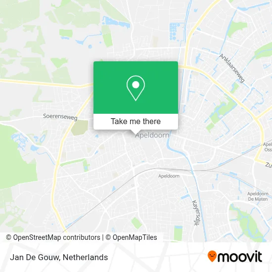 Jan De Gouw map